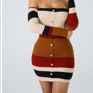 Knit  body con dress
